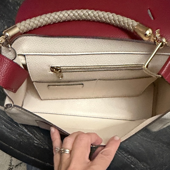 Steve Madden Red and Pink Satchel - Picture 6 of 7